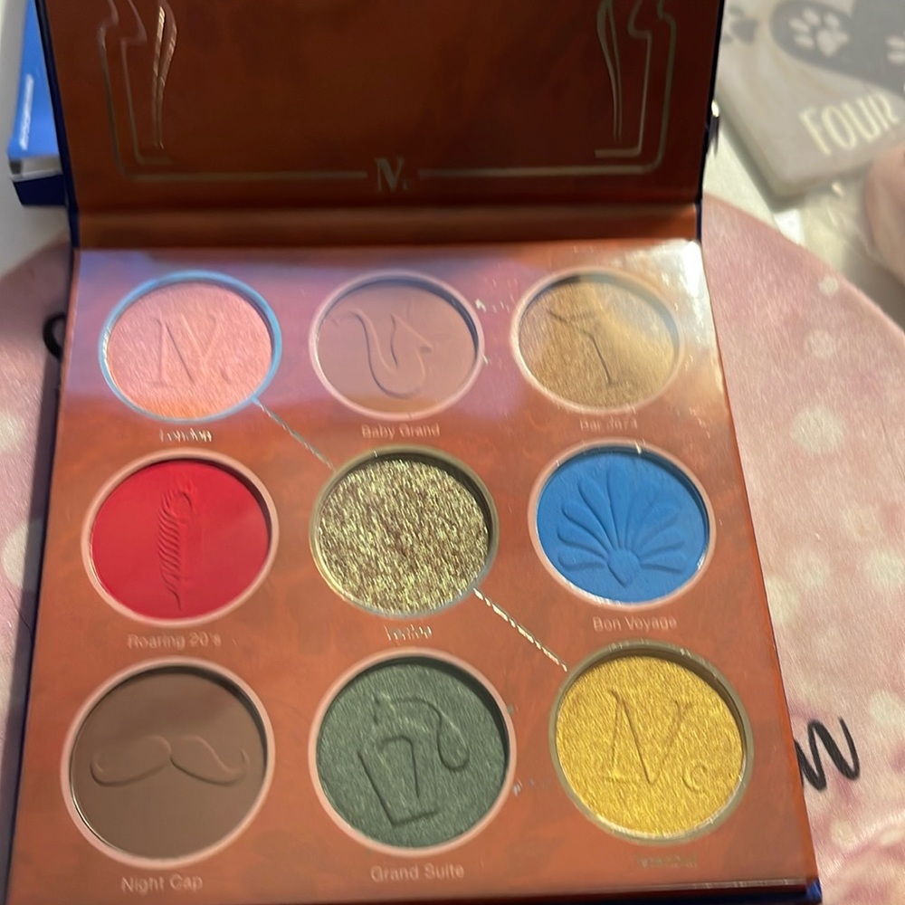 NOMAD eyeshadow palette Venice-Simplon Express